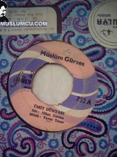 Müslüm Gürses Hülya 752 (1973) albüm kapagi
